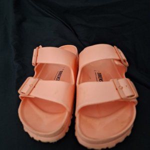 Women's Birkenstock Arizona - creamy orange